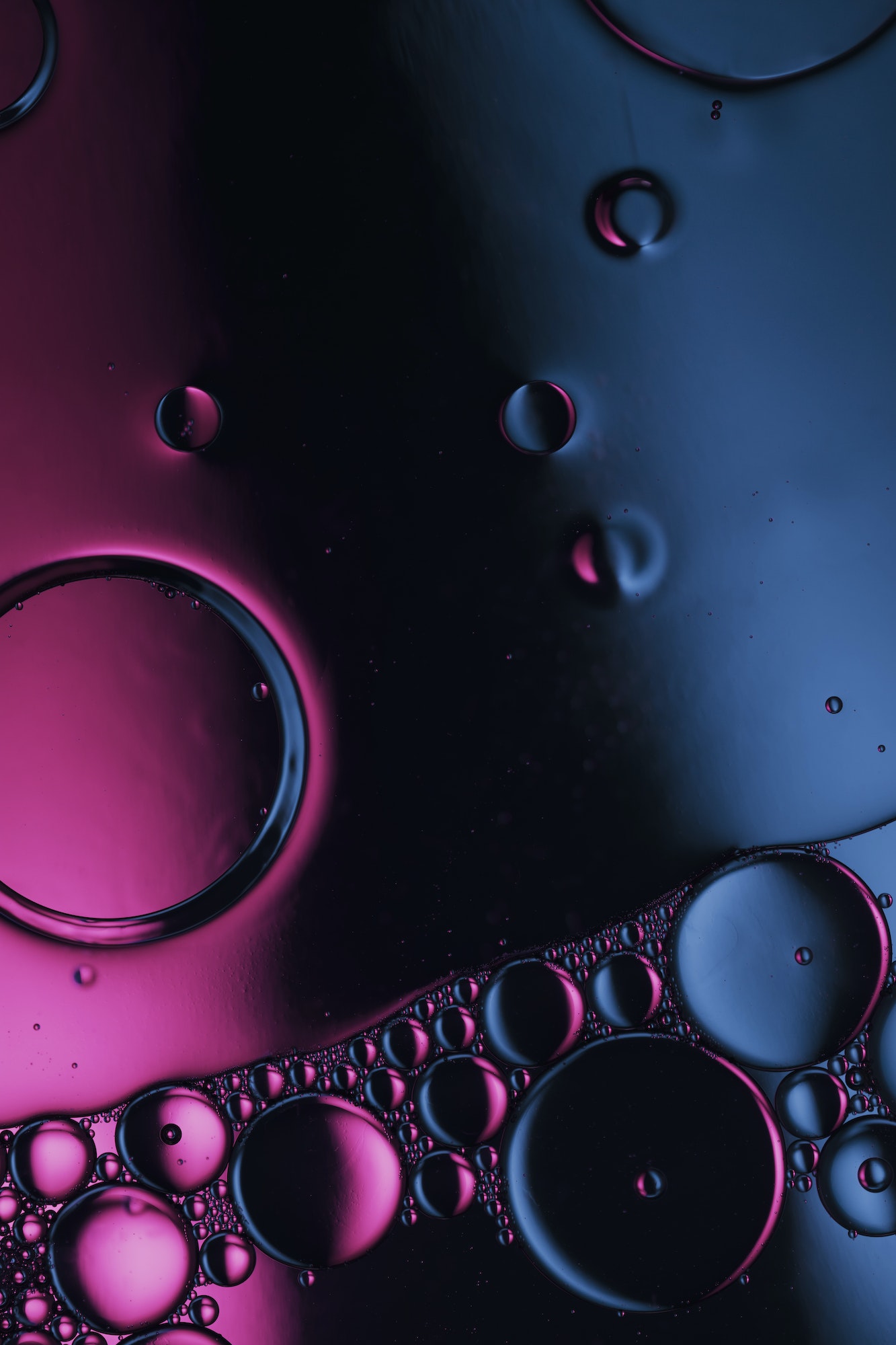 abstract dark background with vivid futuristic colors